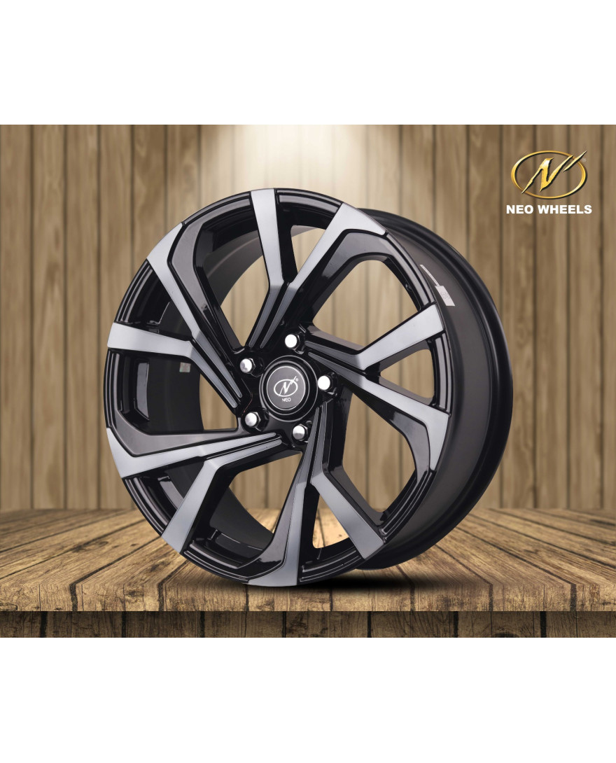 NeoWheel Hydra 18X7.5 Inch CBM finish PCD 5x139.7 | SET OF 4 | Size 18X7.5 inch